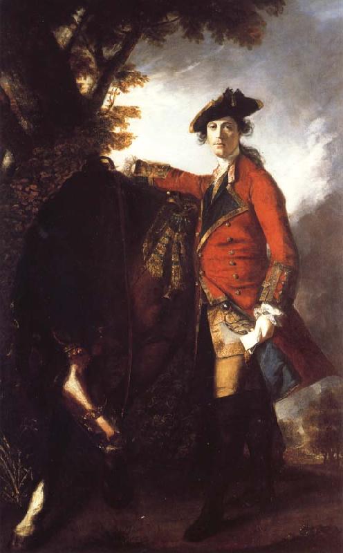 Sir Joshua Reynolds Captain Robert Orme oil painting picture